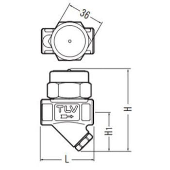 ディスク・スチームトラップ P46S /～4.6MPaG テイエルブイ(TLV)