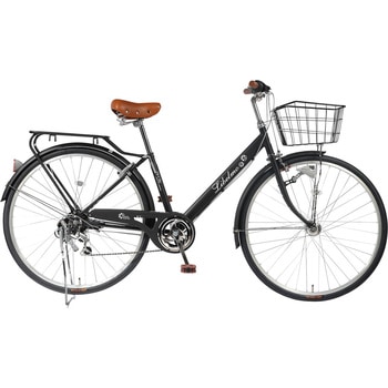 防災サイクル 27型6段変速・LEDオートライト付ノンパンク シティサイクル 【完成組立品】 東部