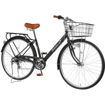 防災サイクル 27型6段変速・LEDオートライト付ノンパンク シティサイクル 【完成組立品】 東部