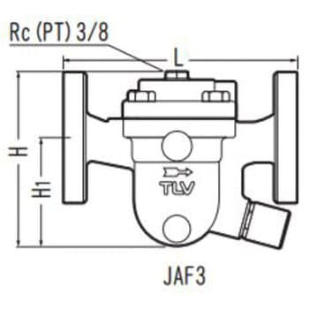 フリーフロート・エアトラップ JAF3  フランジ接続 /～1.6MPaG テイエルブイ(TLV)