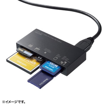 カードリーダー サンワサプライ 外付メモリカードリーダー