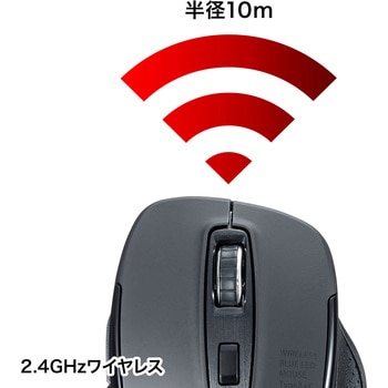 ブルーLEDマウス サンワサプライ