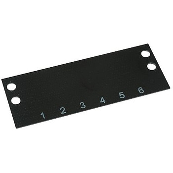 ターミナル ブロック マーカー 1 TO 6 9.53MM CINCH CONNECTIVITY SOLUTIONS