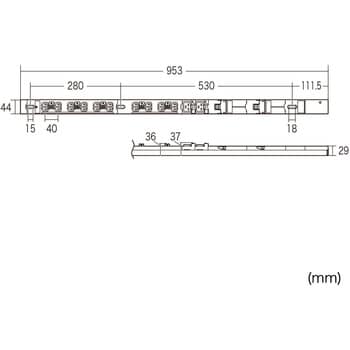 TAP-SV23012C19LKN 19インチサーバーラック用コンセント