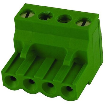 ターミナル ブロック プラグ接続可能 4 ポジション 30-12AWG MARATHON SPECIAL PRODUCTS