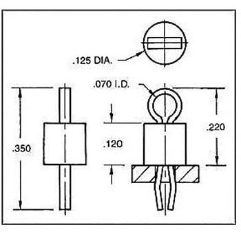 テスト ポイント PCB スルーホール KEYSTONE