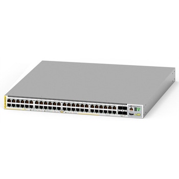 レイヤー3マルチギガビット・インテリジェント・スタッカブルスイッチ 10/100/1000BASE-Tx40 100/1000/2.5G/5GBASE-Tx8 SFP+スロットx4 Allied Telesis