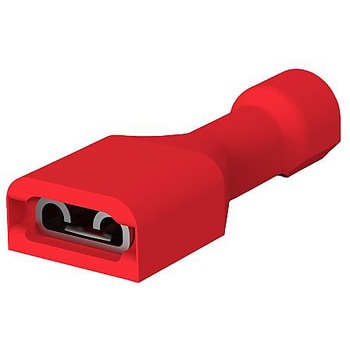 メス ディスコネクト 4.75MM 22-18AWG レッド TE Connectivity Japan(旧:TYCOELECTRONICS(タイコエレクトロニクス))