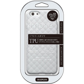 iPhone 6_6S [TPU DIA] TPUケース クリア LEPLUS