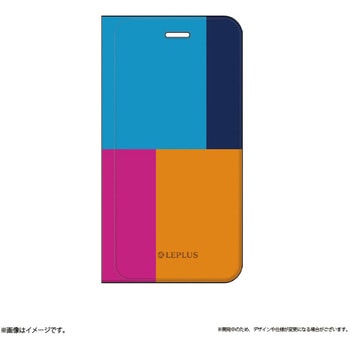 iPhone 6 Plus iPhone 6s Plus [TETRA] デザインPUレザーカバー A スタンド機能 LEPLUS