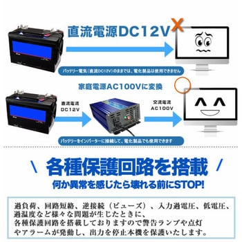 インバーター 純正弦波