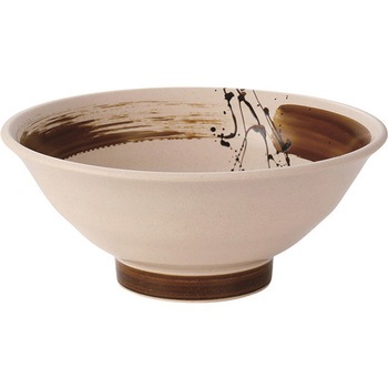 ロクロ目麺鉢 Φ176mm - 福井クラフト