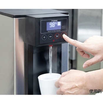 ワンプッシュ簡単操作のホットウォーターディスペンサー(卓上電気湯沸器) 浄水器セット付 EHWD-14シリーズ 日本イトミック