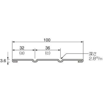 ステンレス敷居レール取付ビス付 ケージーパルテック