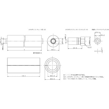 672-053-3 メタカポリエコキュートセット 1個 カクダイ 【通販サイト