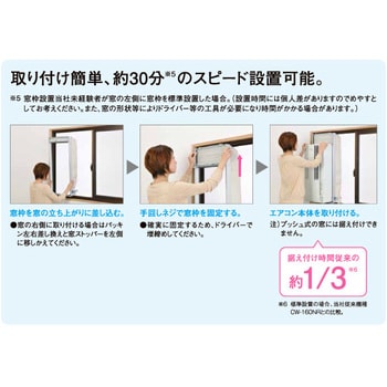 ウインドエアコン 冷房専用タイプ