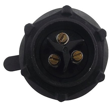 円形 コネクタ プラグ 3WAY パネル BULGIN