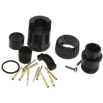 円形 コネクタ 10POS プラグ クリンプ SWITCHCRAFT