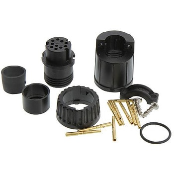 円形 コネクタ 10POS プラグ クリンプ SWITCHCRAFT