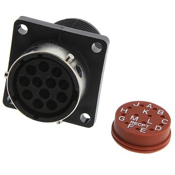 円形 コネクタ 12POS RCPT フランジ ITTキャノン