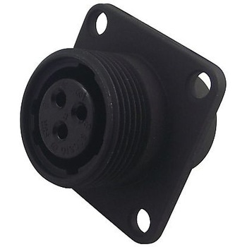 円形 コネクタ RCPT 3POS フランジ HIROSE(ヒロセ電機)