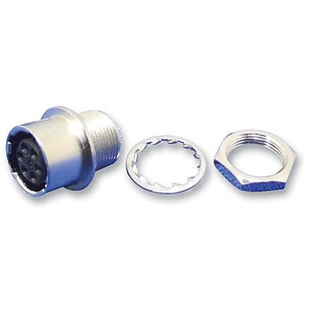 円形 コネクタ RCPT 6POS パネル HIROSE(ヒロセ電機)