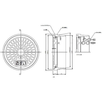鋳物製密閉蓋 汚水 - 東栄管機