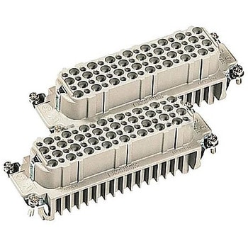 角型 インサート レセプタクル 64 ポジション ハーティング