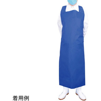 抗菌バリカルエプロン ブルー CEシリーズ テラモト