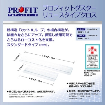 プロフィットダスター リユースクロス リンレイ