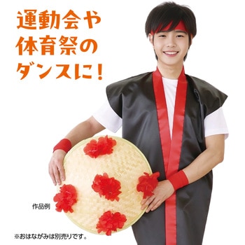 花笠(竹製)B ひも無 アーテック(学校教材・教育玩具)