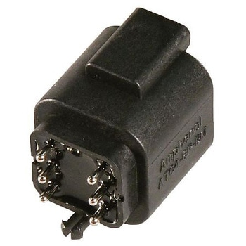 角型 CONN RCPT 6POS PCB BLK AMPHENOL