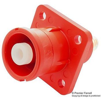 電源 エントリー RCPT 300A 1KV パネル レッド - AMPHENOL