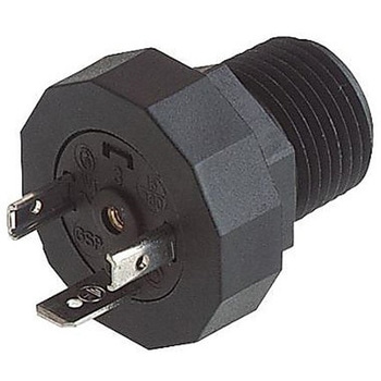 角型 CONN プラグ 2+PE ソルダー Hirschmann Test & Measurement