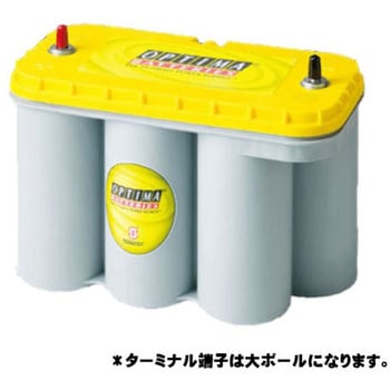 8051-187 オプテイマ イエロートップ D1400S OPTIMA BATTERIES 75(20時間率)Ah - 【通販モノタロウ】