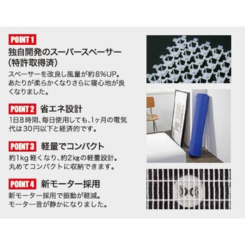 空調ベッド(R) 風眠 空調服