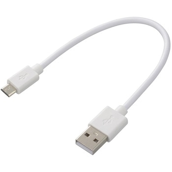 USBケーブル2A USB-マイクロB オーム電機
