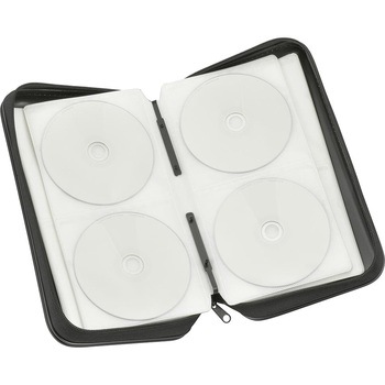 Blu-ray&CD&DVD対応ブックタイプケース セミハードタイプ 96枚収納 オーム電機