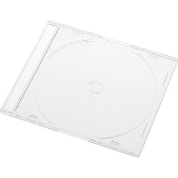Blu-ray&CD&DVDケース 厚み5mmスリムタイプ 1枚収納 オーム電機
