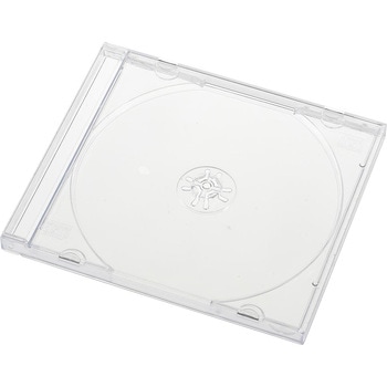 Blu-ray&CD&DVDケース 厚み10mmスタンダードタイプ 1枚収納 オーム電機