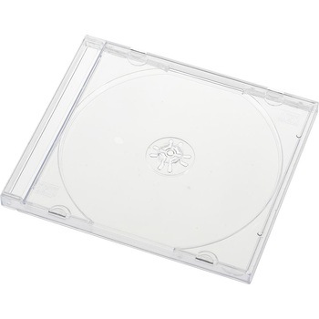 Blu-ray&CD&DVDケース 厚み10mmスタンダードタイプ 1枚収納 オーム電機