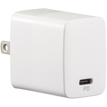 AC充電器 20W PD対応 USB-C オーム電機