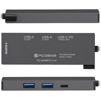 マルチドッキングアダプター TypeCコネクタ搭載 オーム電機