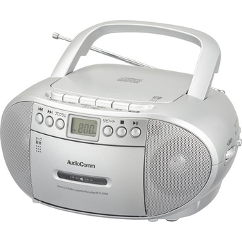CDラジオカセットレコーダー オーム電機