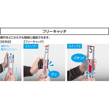 標尺用クロス金具 シンワ測定