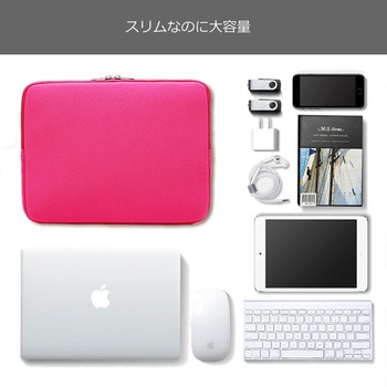 クッションケース ローズピンク と Apple iPad Pro 11インチ 液晶保護フィルム 2点セット メディアフューチャー