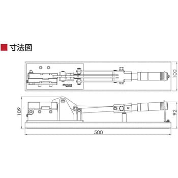 D-117 DINレールカッターTH-DAV型 Mokuba(小山刃物製作所) 全長500mm 1台 D-117 - 【通販モノタロウ】