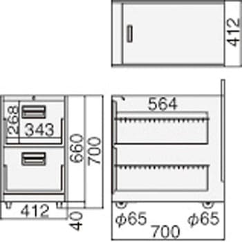 金融機関用オープンファイルキャビネット(配送・組立サービス付き) コクヨ