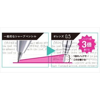 オレンズ 0.5 ぺんてる