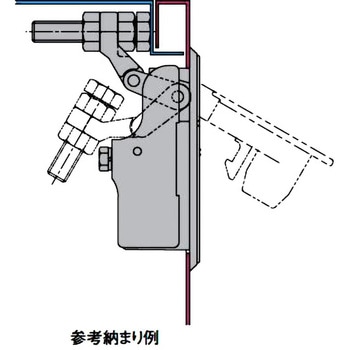密閉アジャスタハンドル シブタニ
